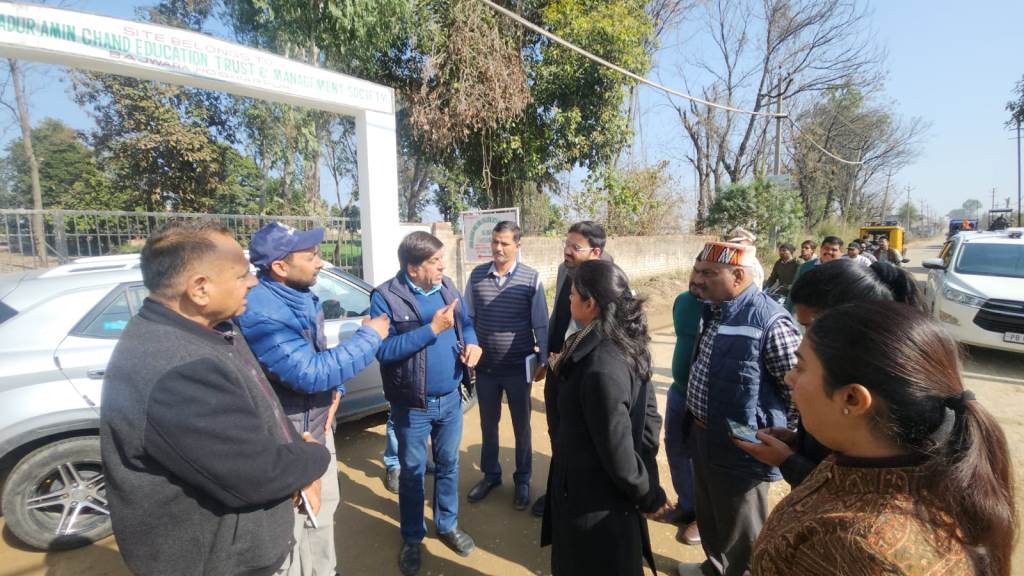 MLA Jimpa takes strong stand on poor condition of Una road and directs immediate improvement